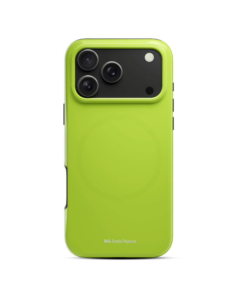 Lime Enamel Bumper MagSafe iPhone 17 Pro Case