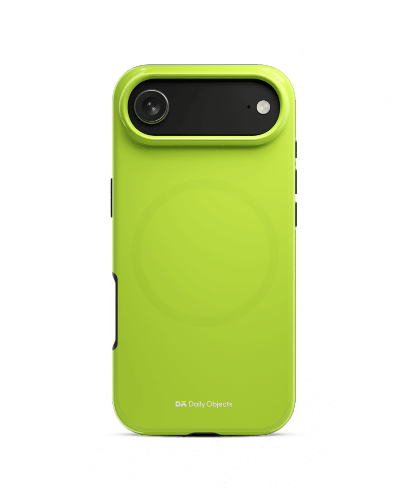 Lime Enamel Bumper MagSafe iPhone Air Case