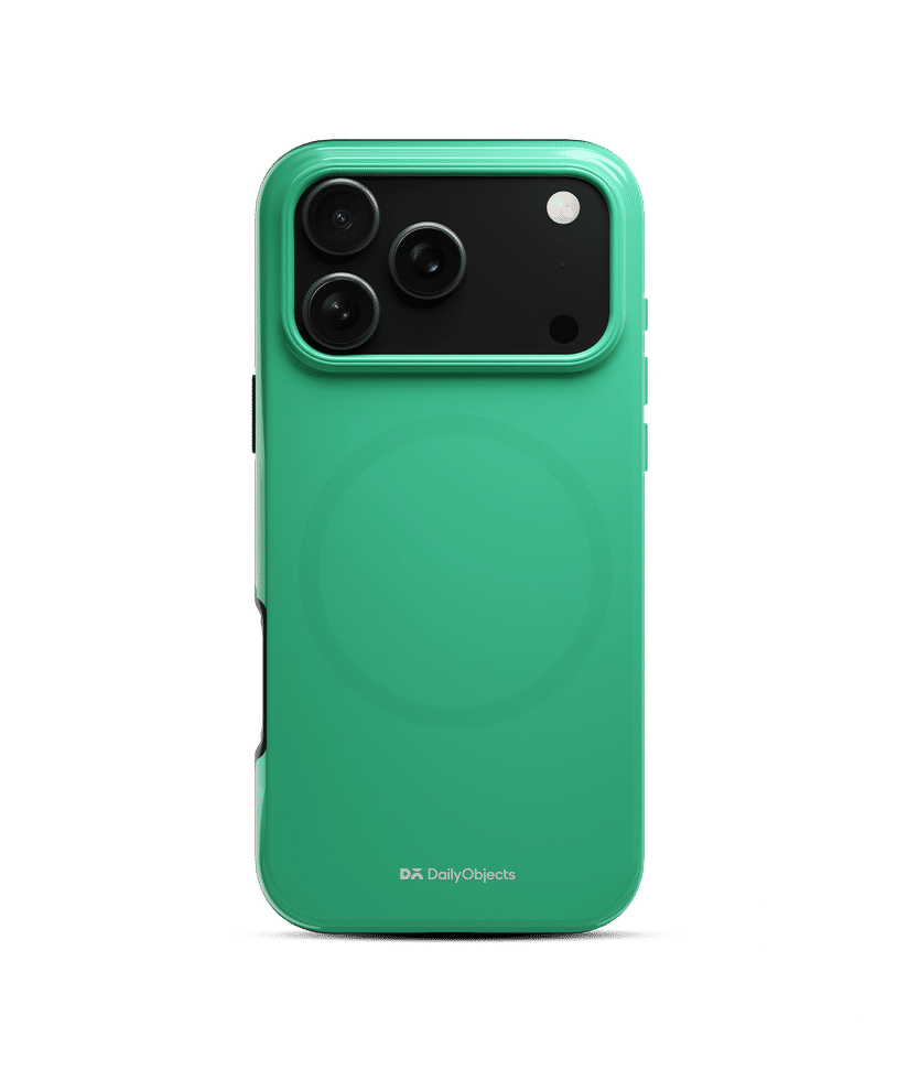 Mint Enamel Bumper MagSafe iPhone 17 Pro Max Case Enamel Mint