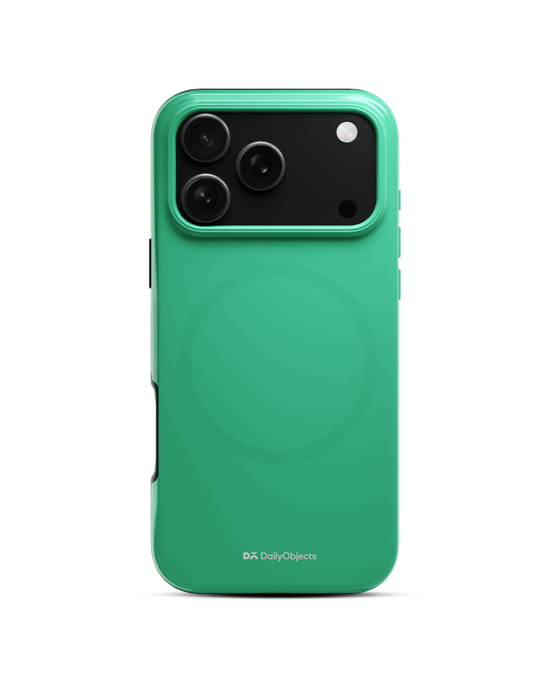 Mint Enamel Bumper MagSafe iPhone 17 Pro Max Case