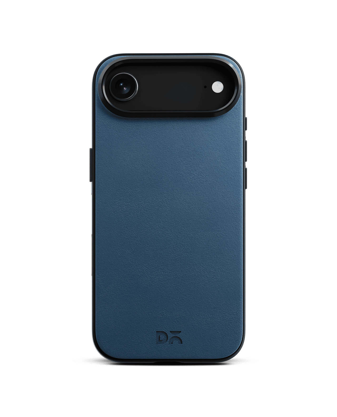 Navy Blue-Grey Leatherite MagSafe Phone Case Cover for iPhone Air