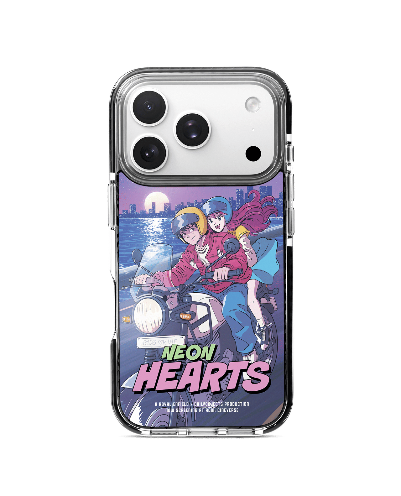 Neon Hearts Stride 2.0 MagSafe Case Cover For iPhone 17 Pro Max