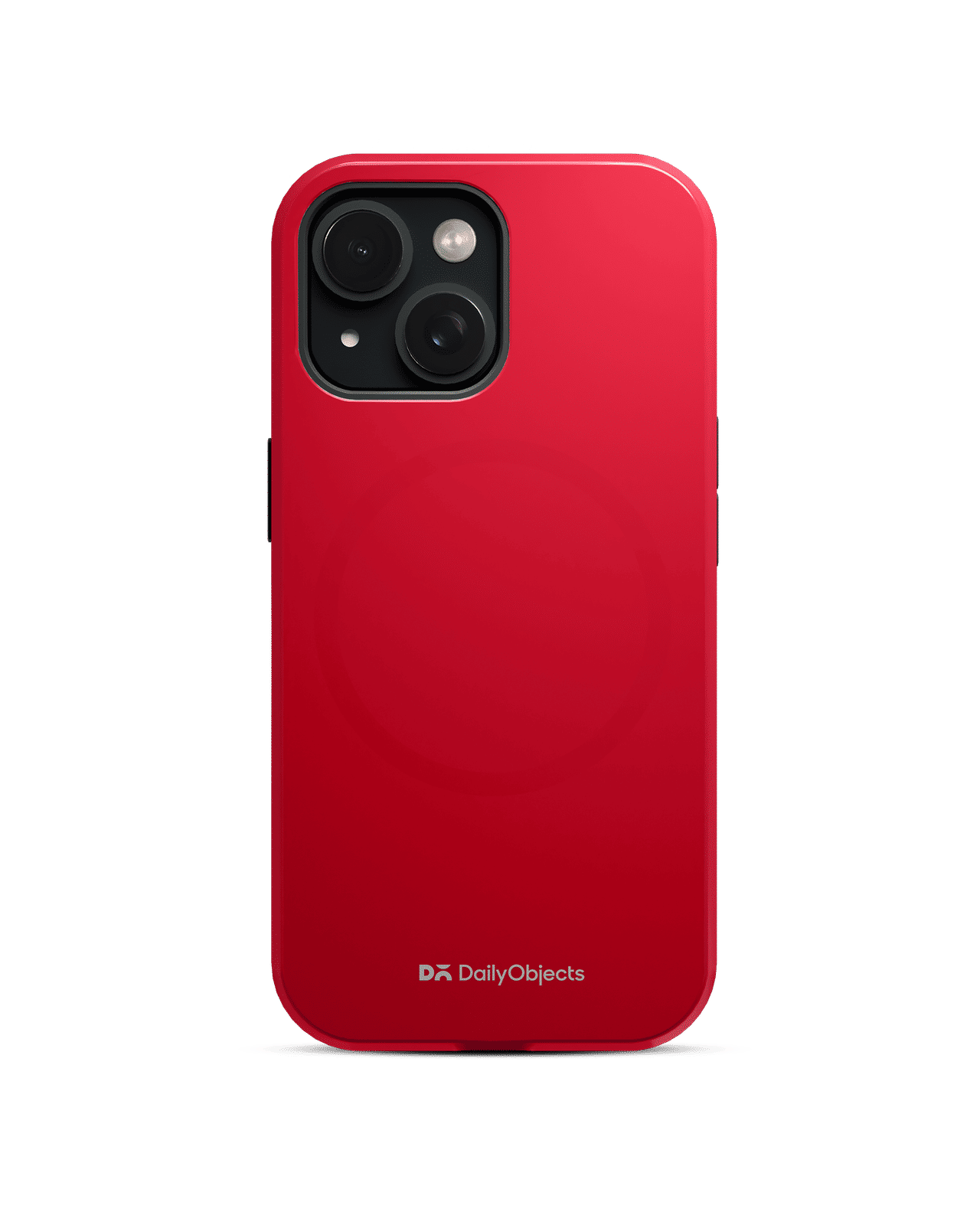 Red Enamel Bumper MagSafe iPhone 13 Case