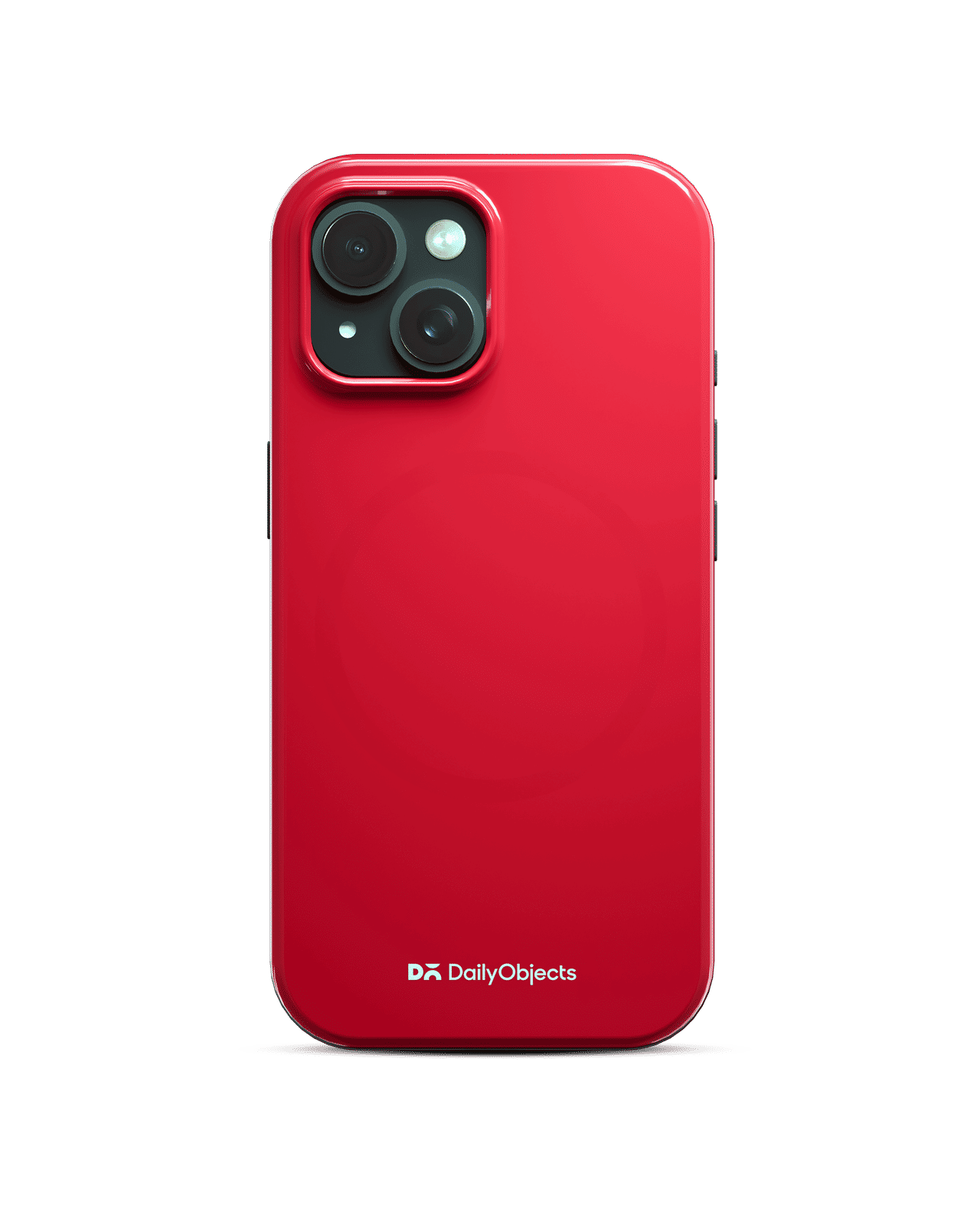 Red Enamel Bumper MagSafe iPhone 13 Mini Case