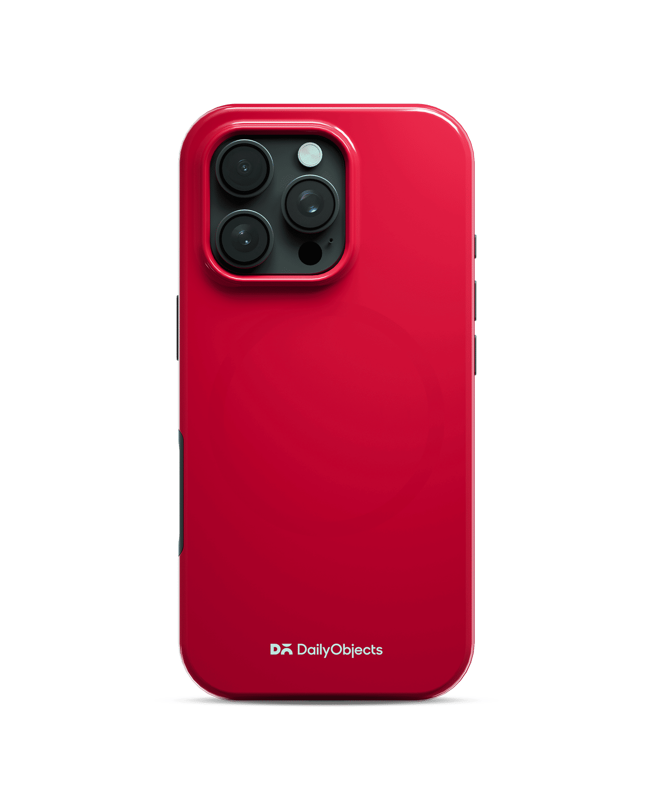 Red Enamel Bumper MagSafe iPhone 16 Pro Case