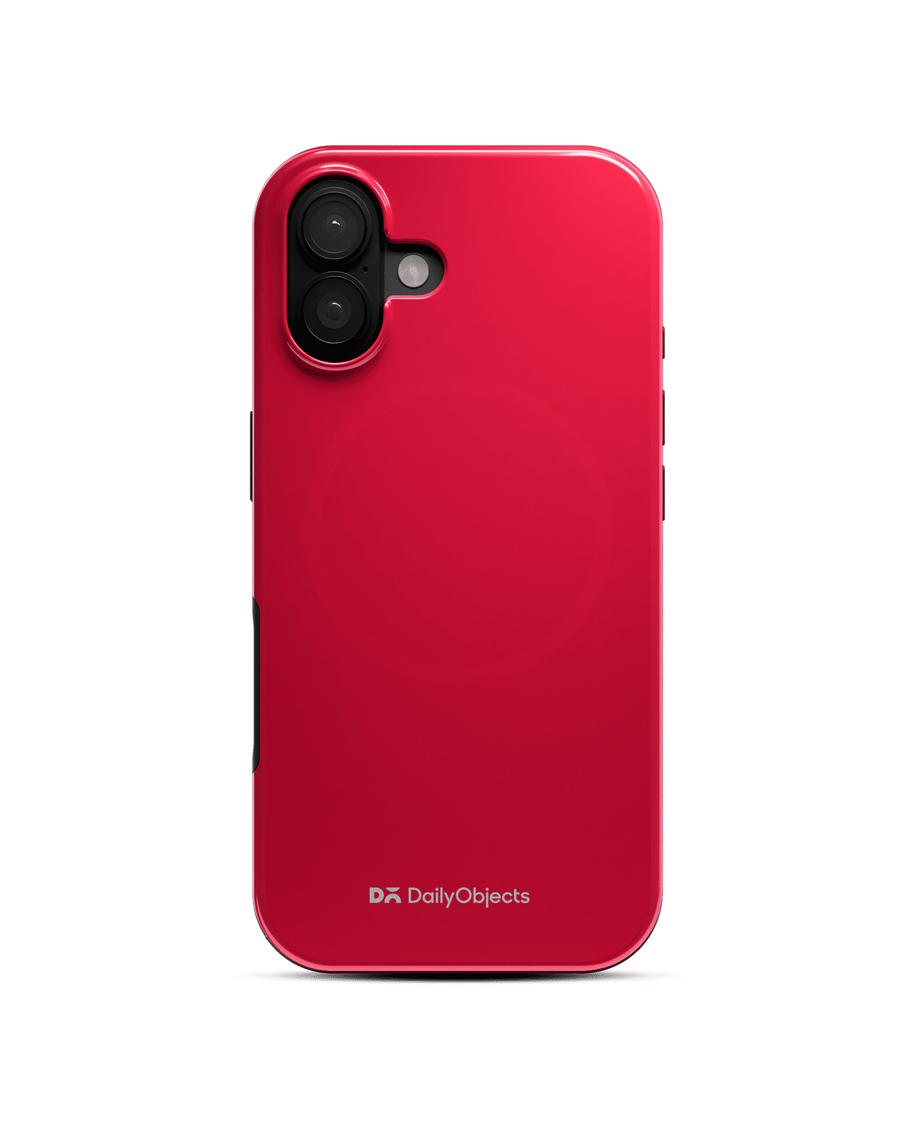 Red Enamel Bumper MagSafe iPhone 17 Case