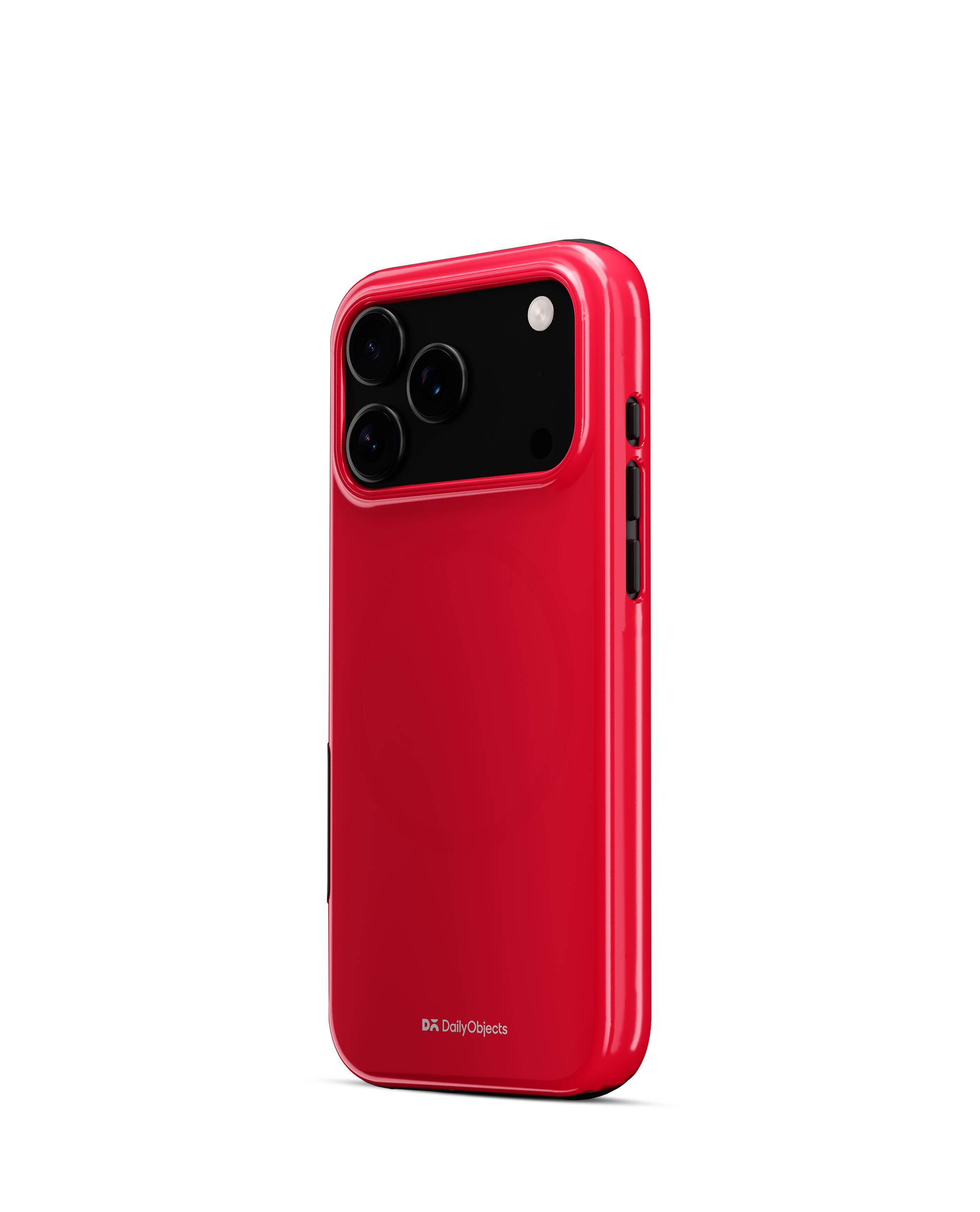 Red Enamel Bumper MagSafe iPhone 17 Pro Max Case | Enamel Red