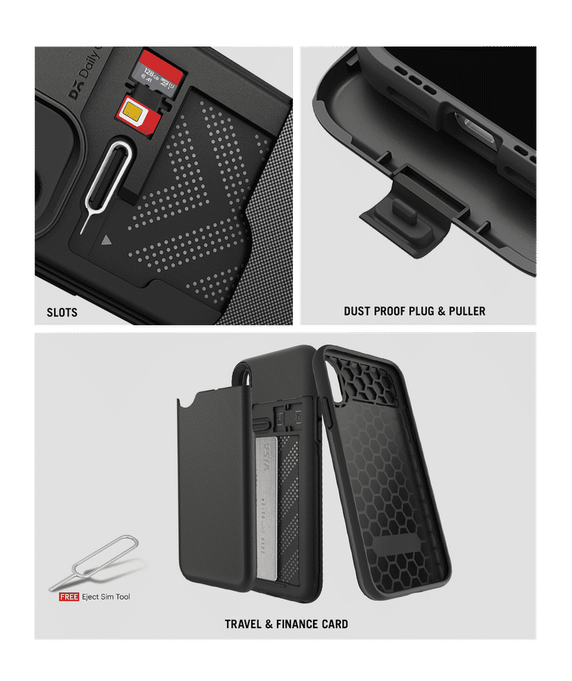I outlet case card