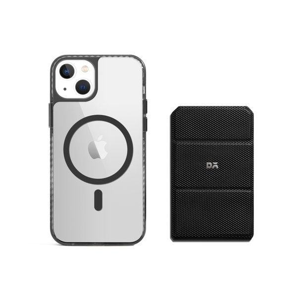 

Stride 2.0 Clear MagSafe Phone Case Cover & Angle MagSafe Wallet Stand Combo For iPhone 14