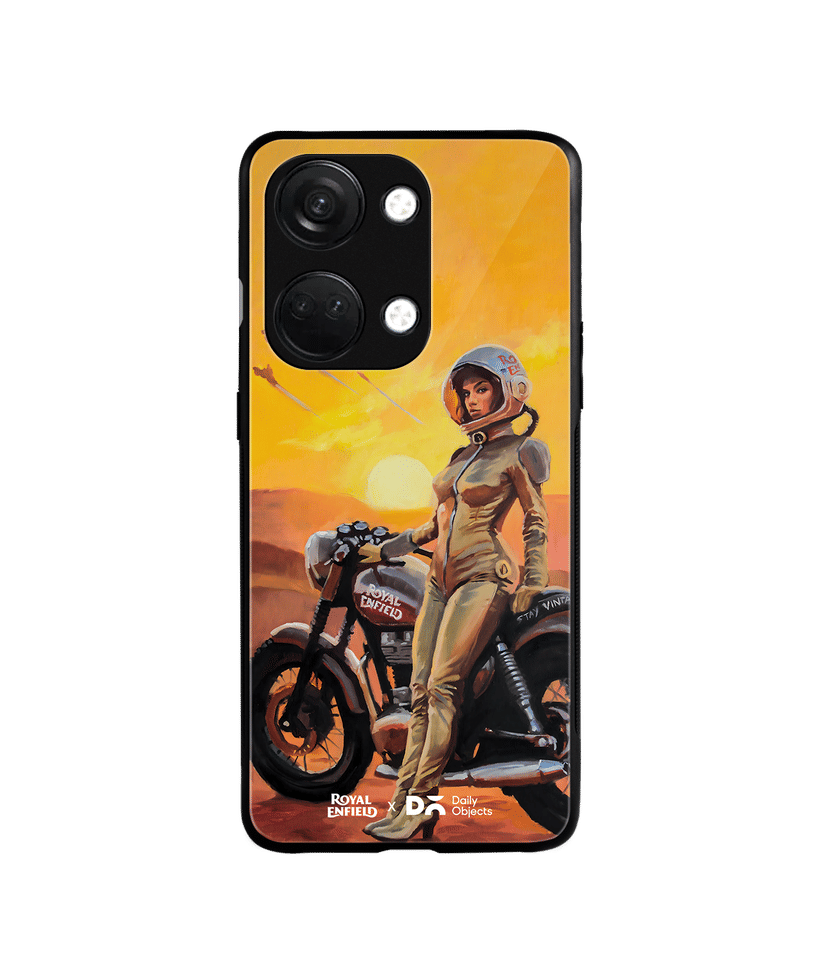 The Future is Classic Glass Case Cover for OnePlus Nord