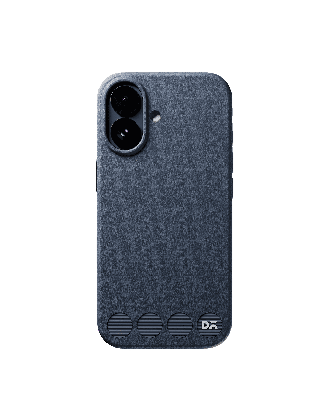 Twilight Blue Stack Leatherette Phone Case for iPhone 16