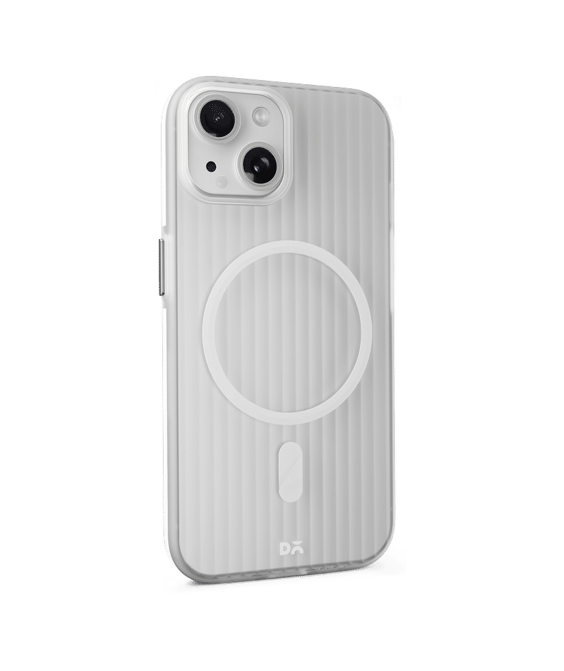 White Beam MagSafe Phone Case Cover for iPhone 13 White