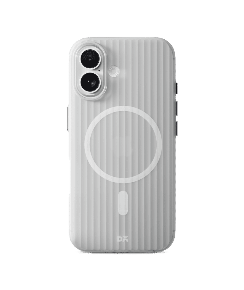 White Beam MagSafe Phone Case Cover for iPhone 16 Plus