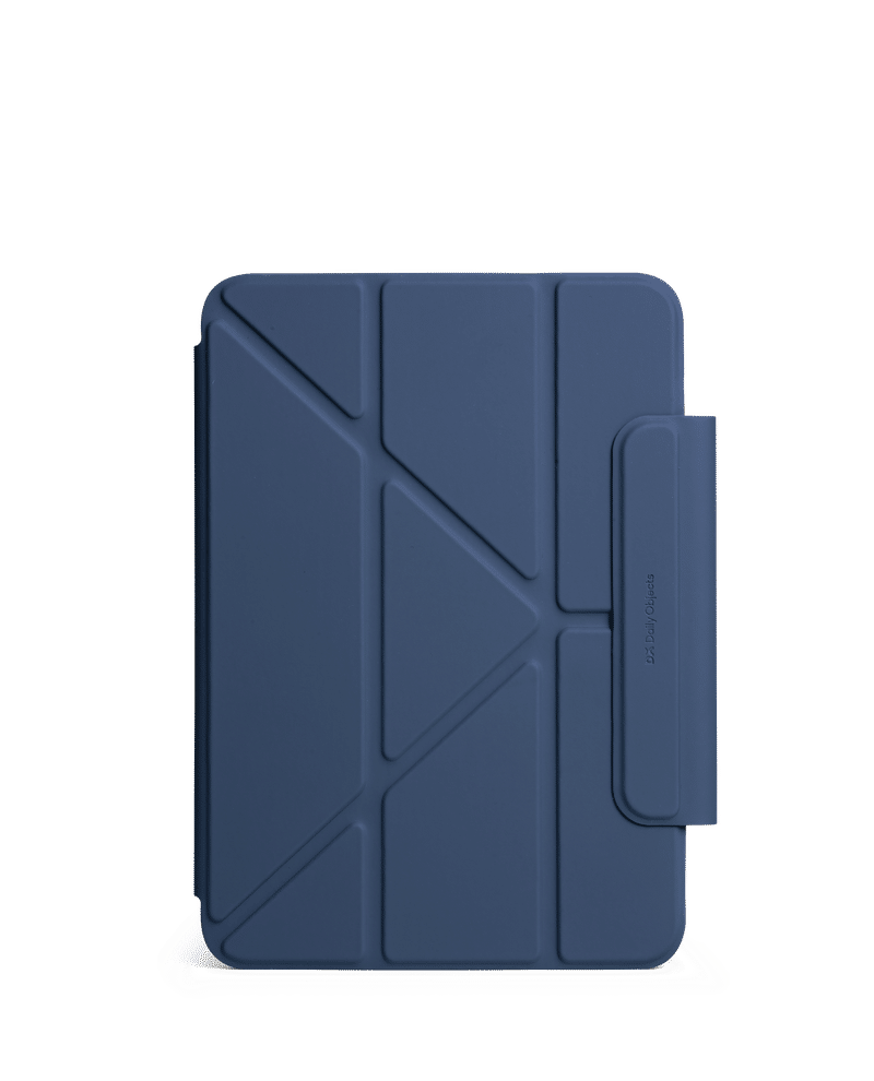Atlantic Blue Pleat Y-Fold Magnetic iPad Case for iPad Mini 6