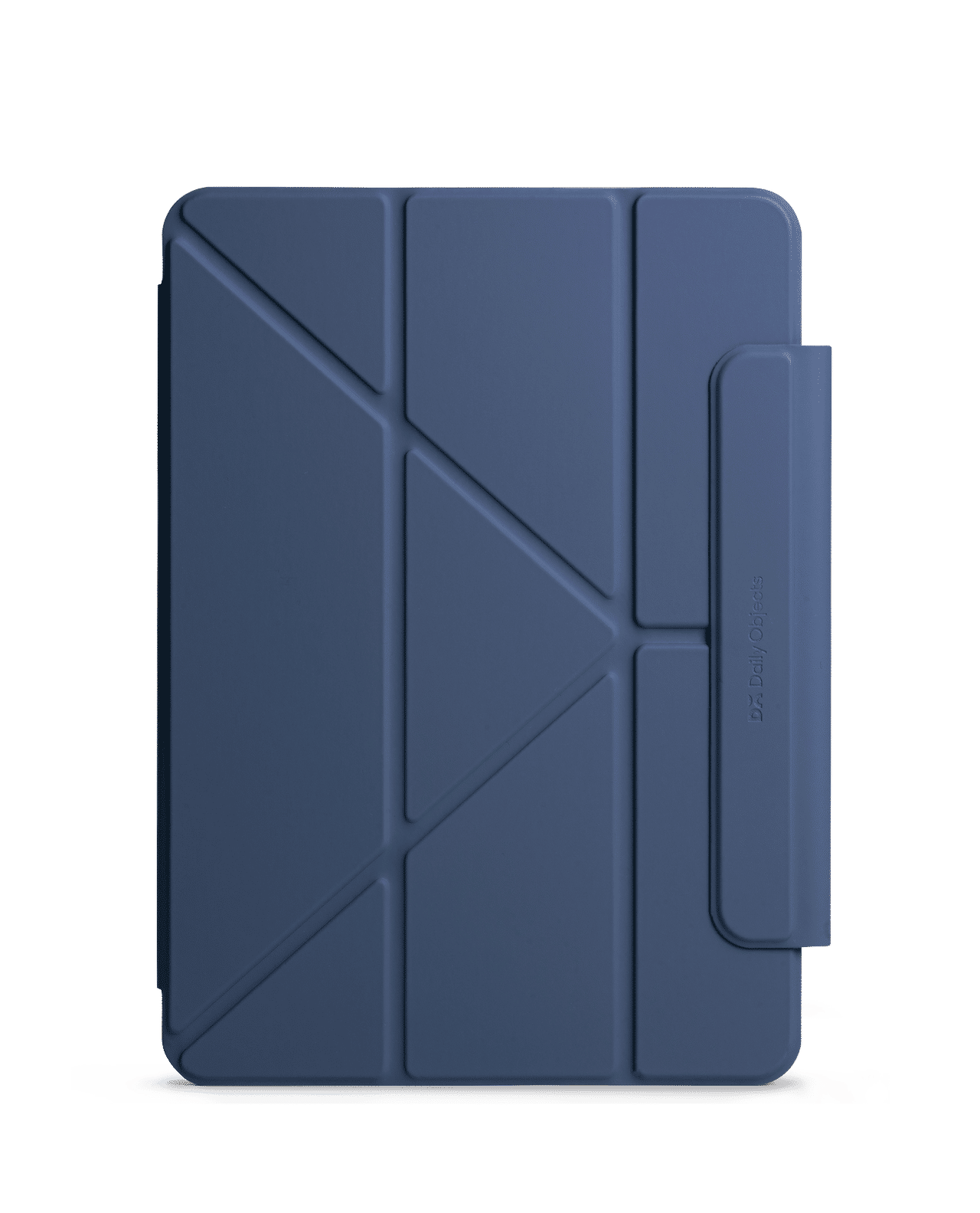 Atlantic Blue Pleat Y-Fold Magnetic iPad Case for iPad Pro 4 2020 12.9 Inch