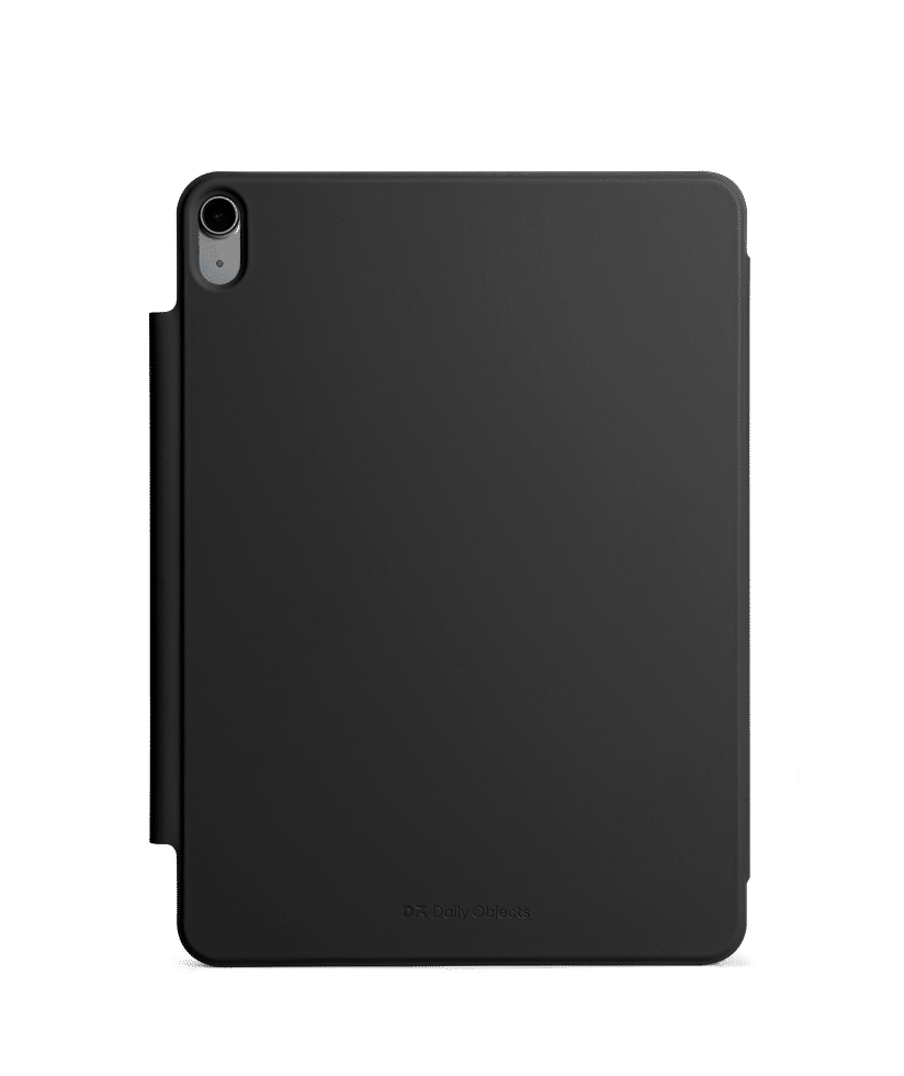 Black Pleat Y-Fold Magnetic iPad Case for iPad Air 11 (M2) 2024 11