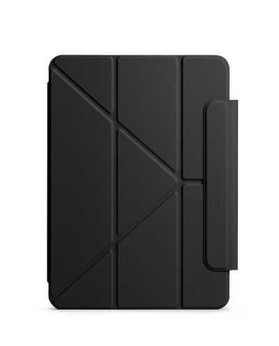 Black Pleat Y-Fold Magnetic iPad Case for iPad Air 13 (M4) 2026