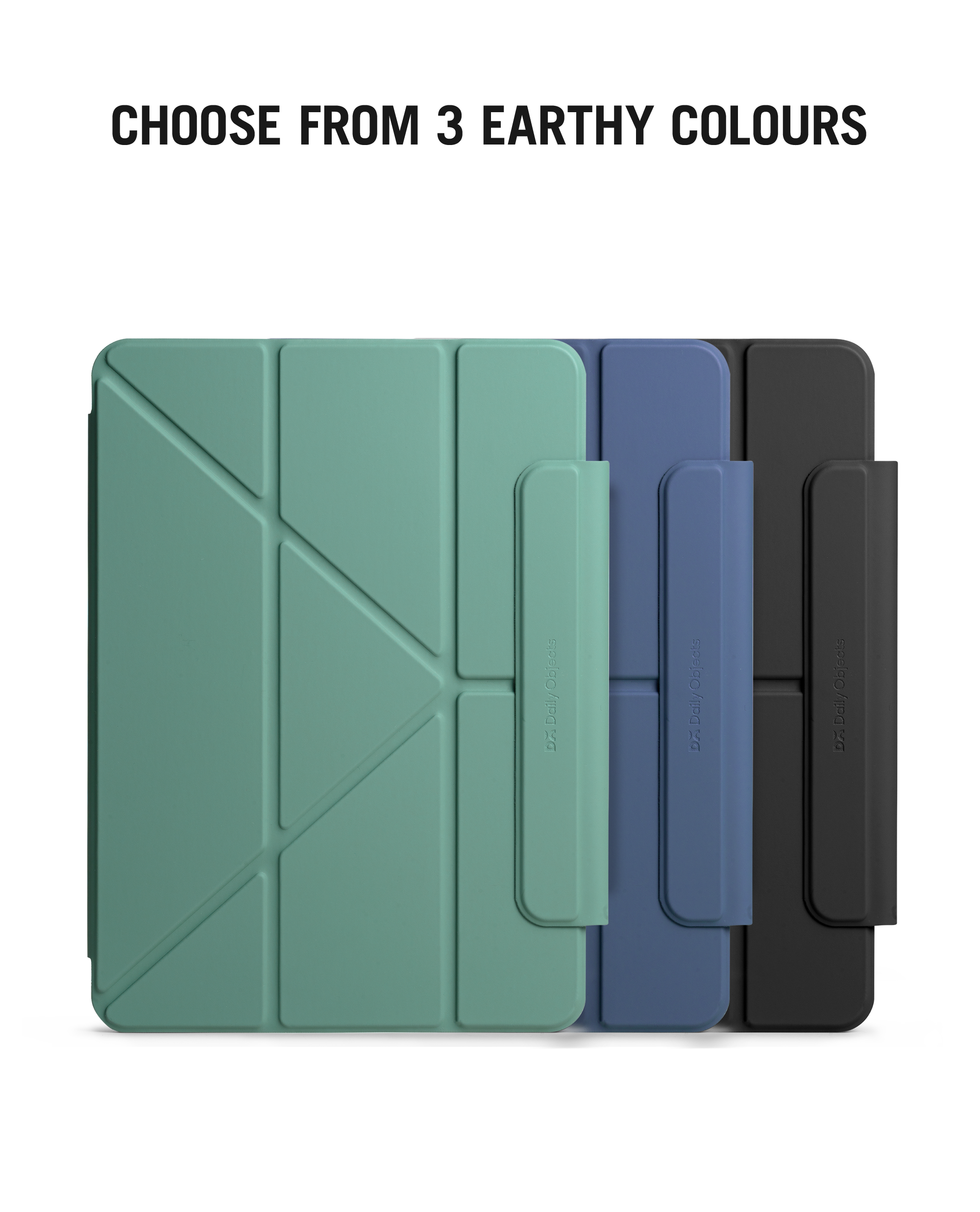 Pleat Y-Fold Magnetic iPad Case for iPad Air 4 10.9
