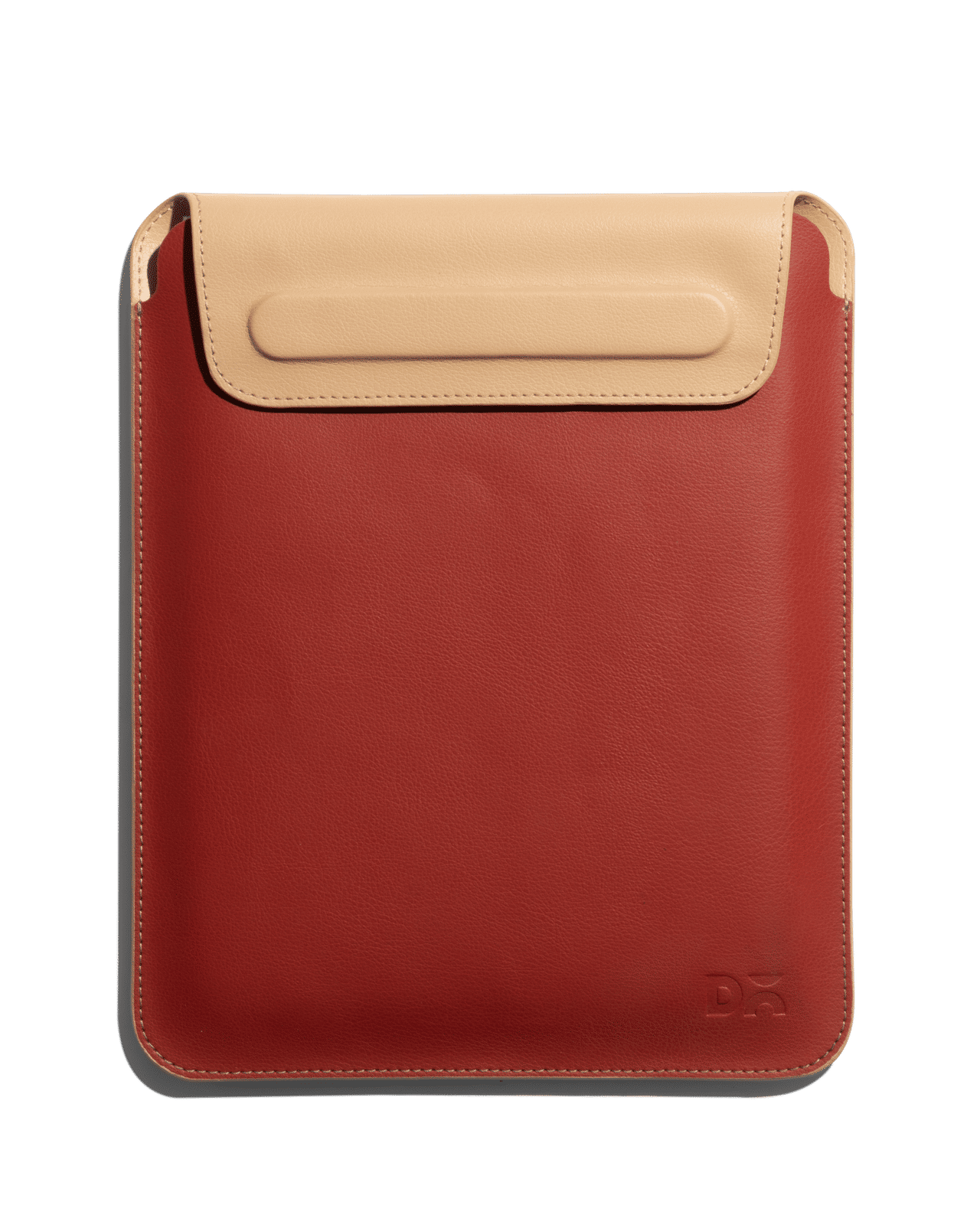 Terracotta Red SnapOn Envelope Sleeve For iPad 7 10.2