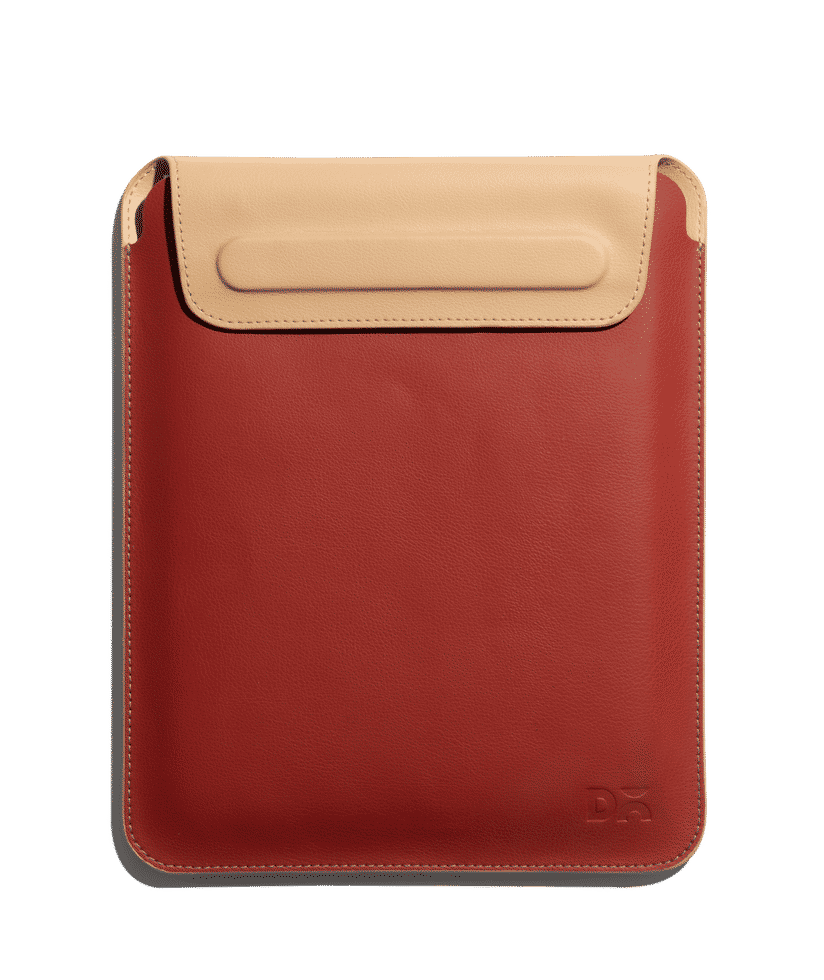 DailyObjects Terracotta Red SnapOn Envelope Sleeve For iPad 8 10.2