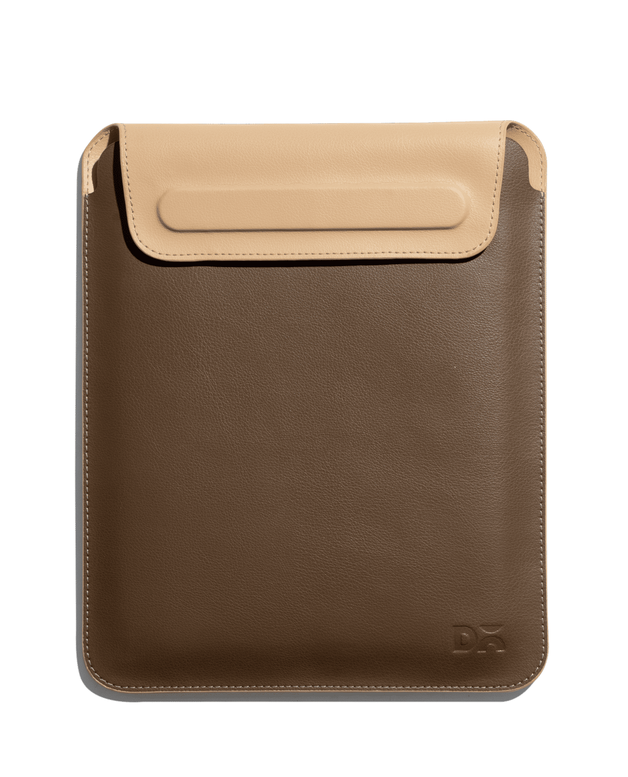 Walnut Brown SnapOn Envelope Sleeve For iPad 7 10.2