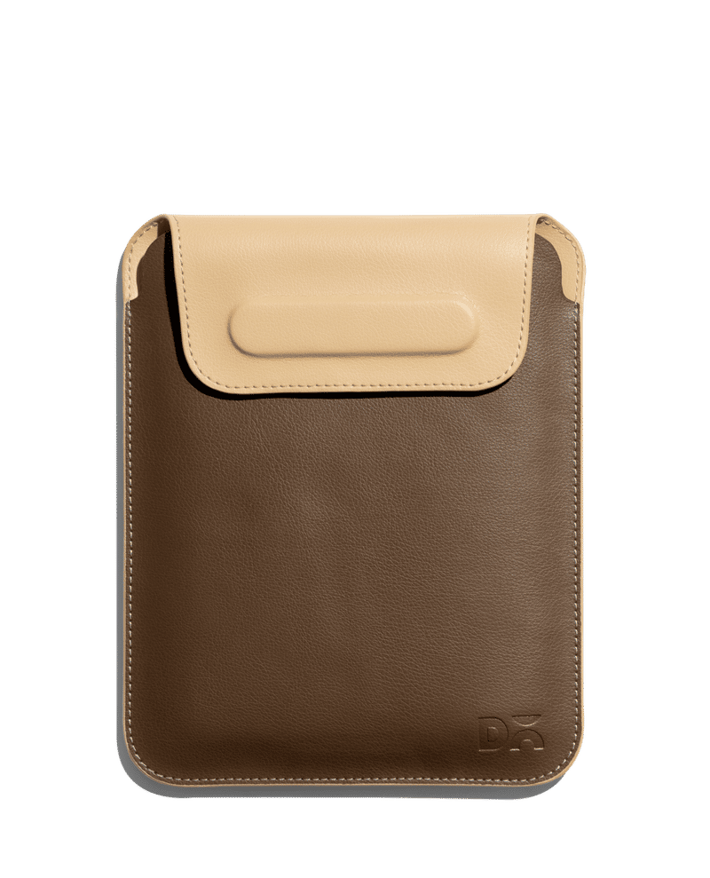 Walnut Brown SnapOn Envelope Sleeve For iPad Mini 6
