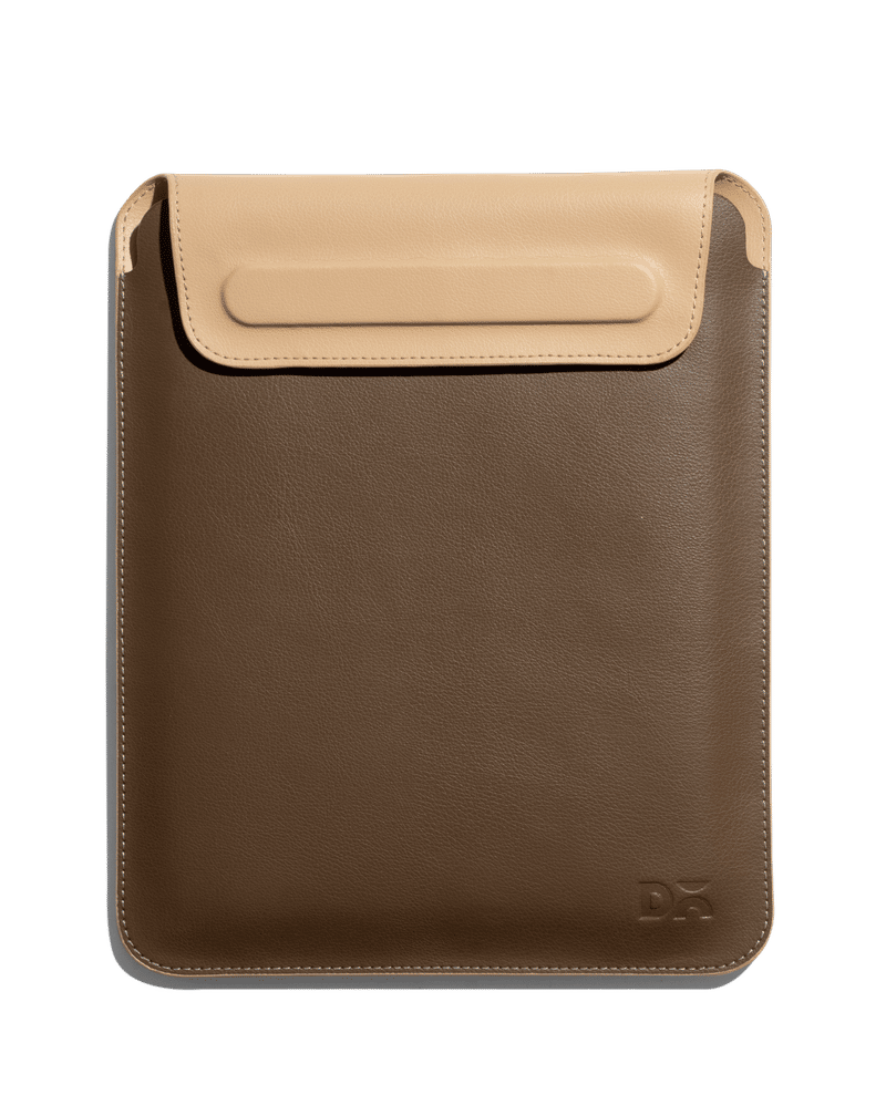Walnut Brown SnapOn Envelope Sleeve For iPad Pro 11 2021