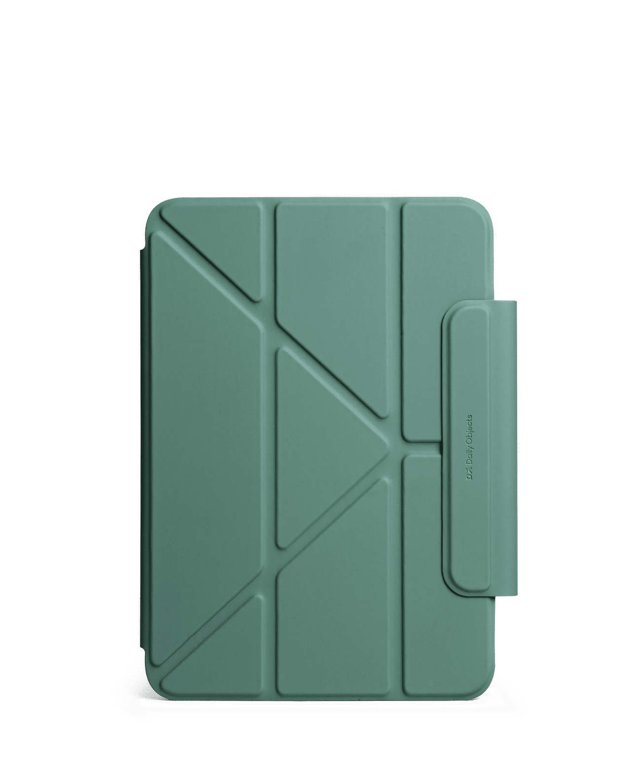 Sage Green Pleat Y-Fold Magnetic iPad Case for iPad Mini 7 2024 8.3 Inch
