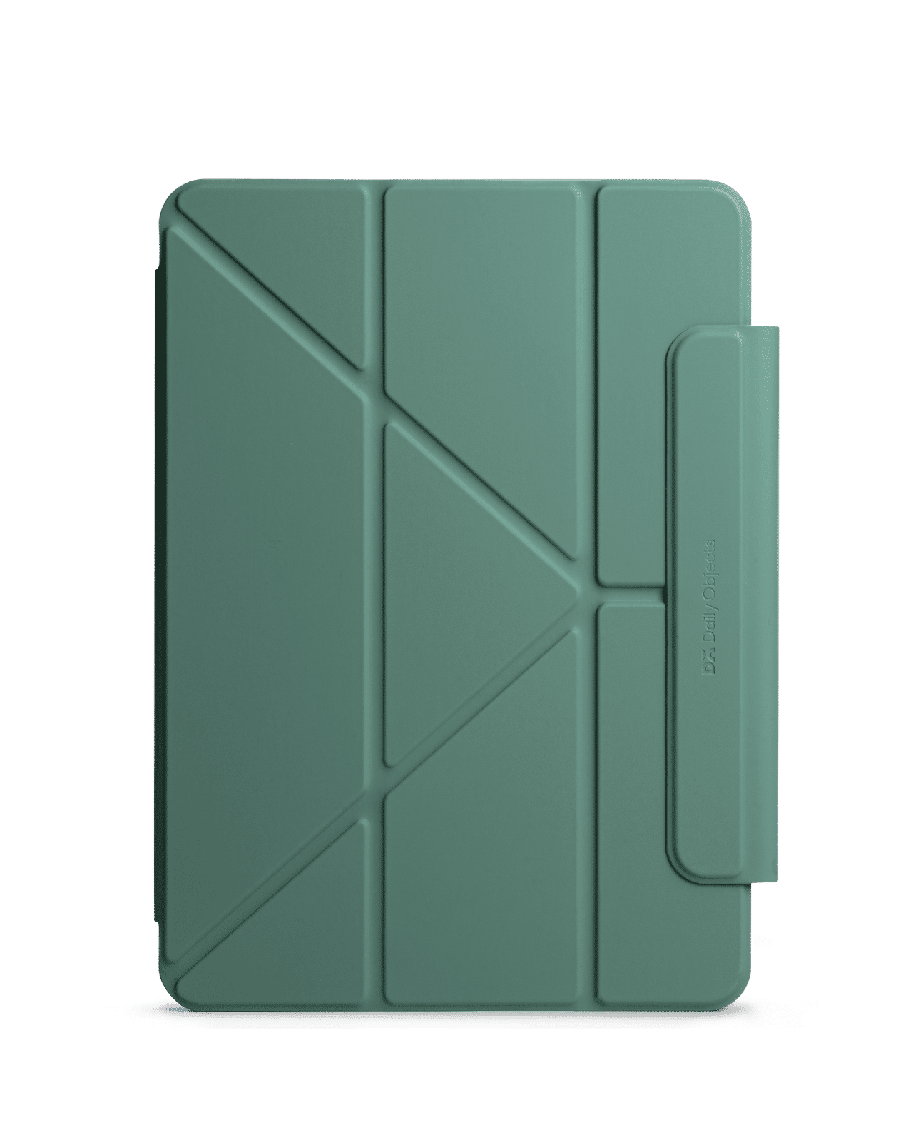 Sage Green Pleat Y-Fold Magnetic iPad Case for iPad Pro 1st Gen 2018 11 Inch