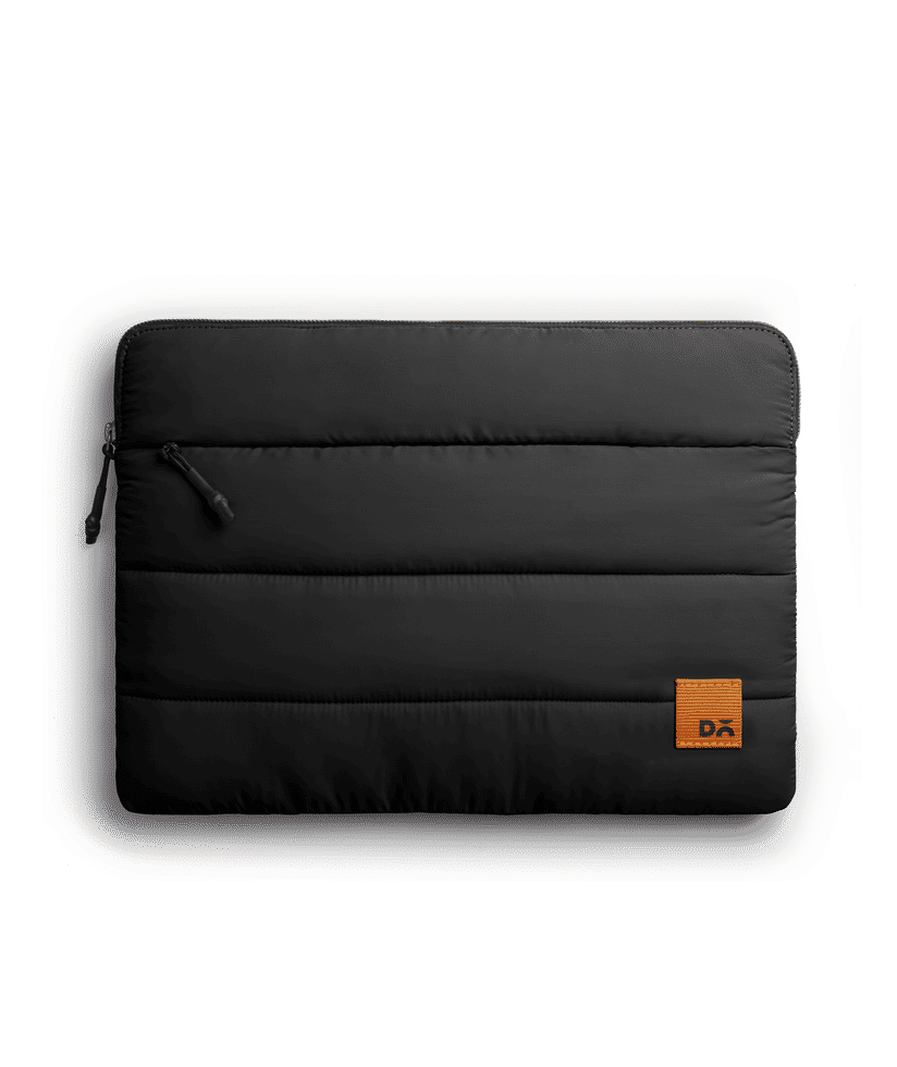 Carbon Black Stria Laptop Sleeve Large Buy At DailyObjects