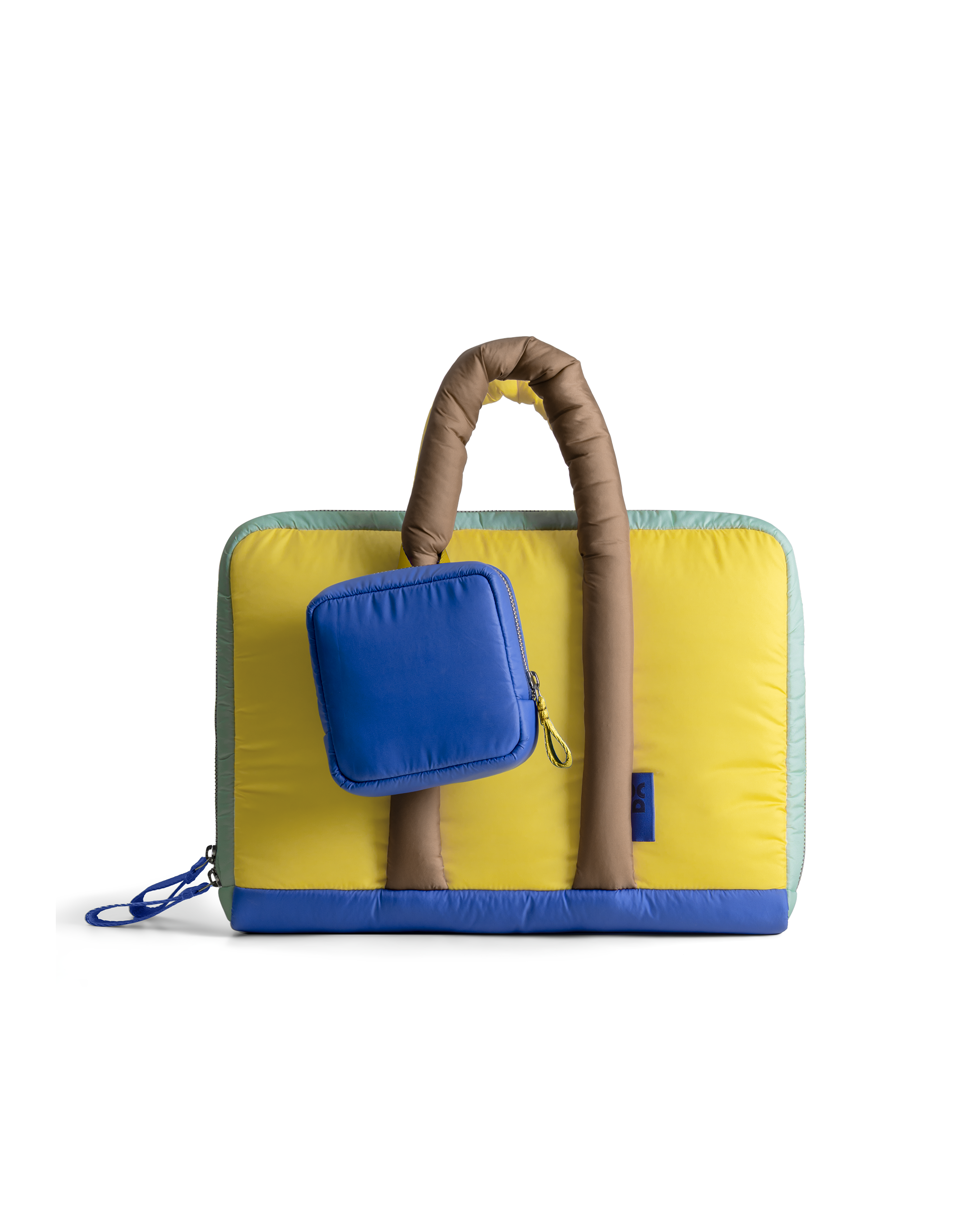 Colourblock Puft Laptop Bag