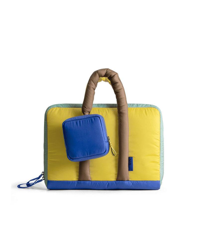 Colourblock Puft Laptop Bag