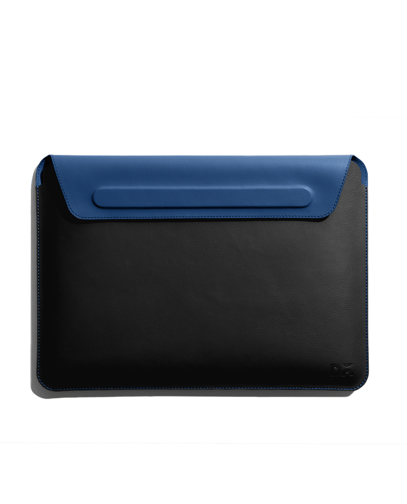 Black-Blue SnapOn Envelope Sleeve For Macbook Pro 38.01cm (15 inch)