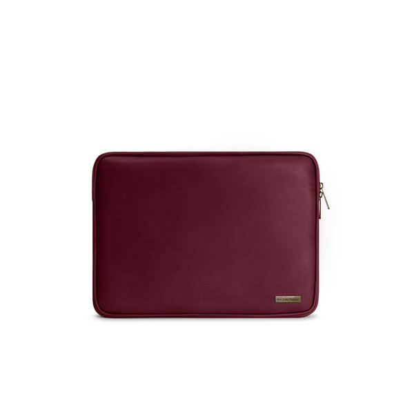 

DailyObjects Burgundy Vegan Leather Zippered Sleeve For Laptop/MacBook 33.02cm (13 inch)