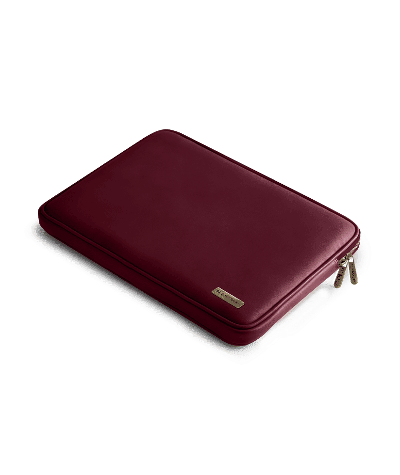 Burgundy laptop case 2025