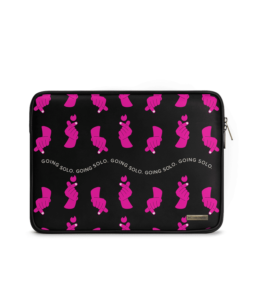 Going Solo Zippered Sleeve For Laptop MacBook 38.01cm 15 inch