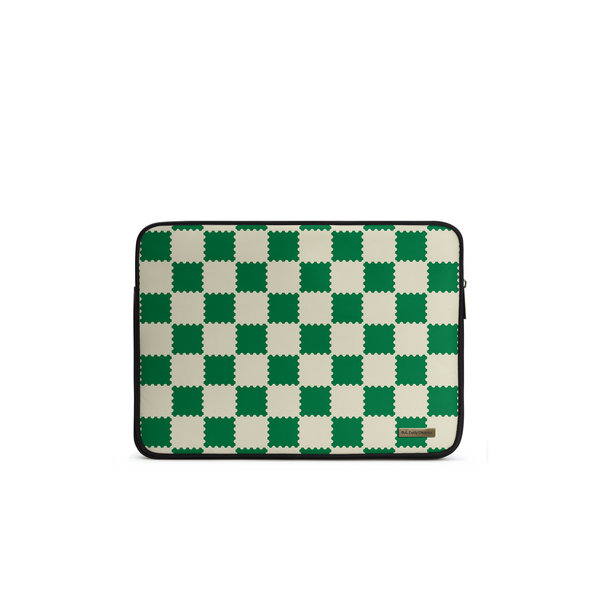 

DailyObjects Green Checkerboard Zippered Sleeve For Laptop/MacBook 33.02cm (13 inch)