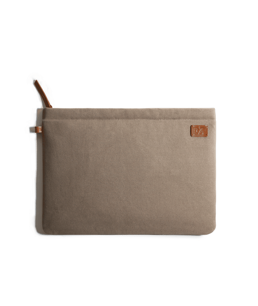 DailyObjects Khaki Beige Skipper Sleeve Large For MacBook Laptop upto 38.01cm 15 inch Buy At DailyObjects