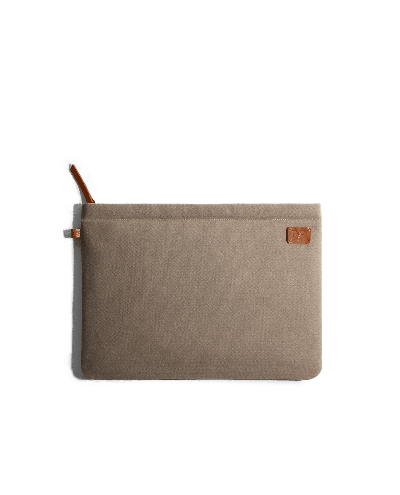 Khaki Beige Skipper Sleeve Small For iPads/Tablet 28cm (11 inch)