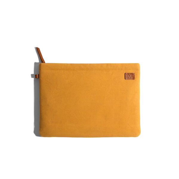 

DailyObjects Mustard Skipper Sleeve Large For MacBook/Laptop upto 38.01cm (15 inch)