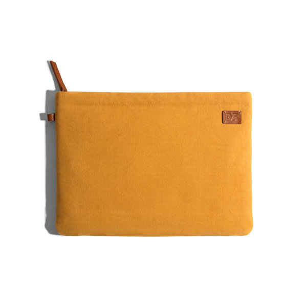 

DailyObjects Mustard Skipper Sleeve XL For MacBook/Laptop upto 40.64cm (16 inch)