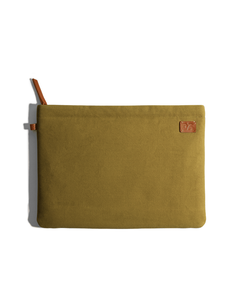 Olive Green Skipper Sleeve Large For MacBook/Laptop upto 38.01cm (15 inch)
