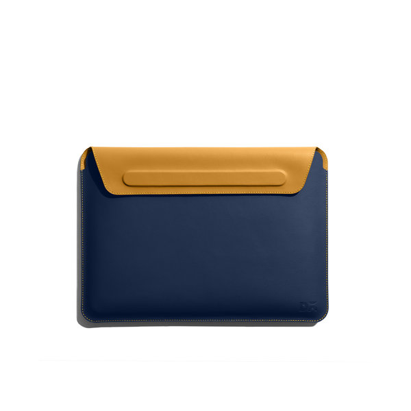 

DailyObjects Space Blue-Mustard SnapOn Envelope Sleeve For Macbook Pro 35.56cm (14 inch)
