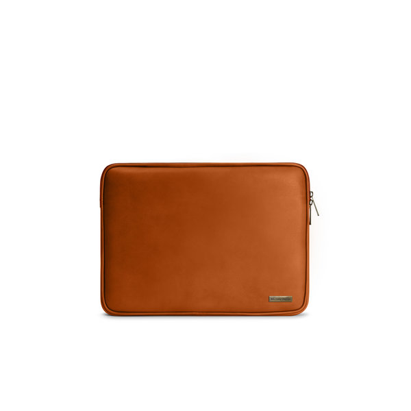 

DailyObjects Tan Vegan Leather Zippered Sleeve For Laptop/MacBook 28cm (11 inch)