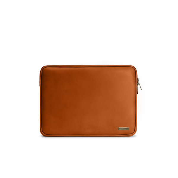 

DailyObjects Tan Vegan Leather Zippered Sleeve For Laptop/MacBook 33.02cm (13 inch)