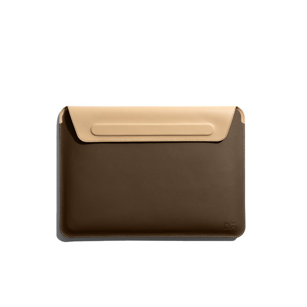 

DailyObjects Walnut Brown SnapOn Envelope Sleeve For Macbook Air/Pro 33.02cm (13 inch)