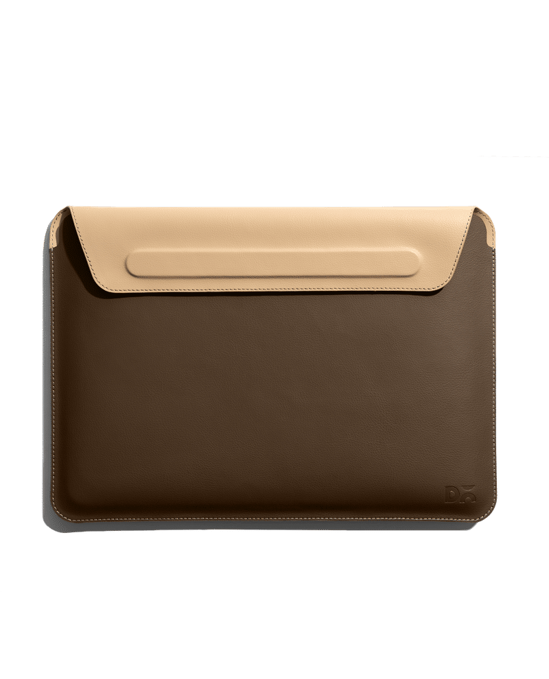 Walnut Brown SnapOn Envelope Sleeve For Macbook Pro 38.01cm (15 inch)