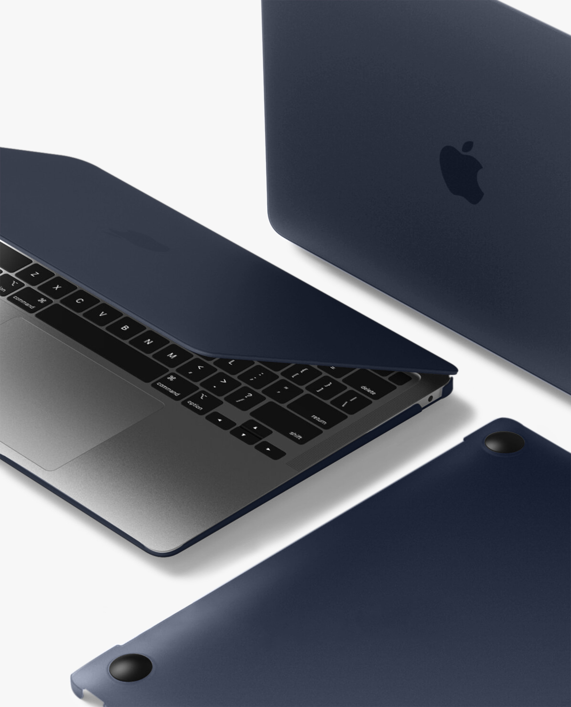 Midnight Blue Frosted Hardshell Case for Macbook Air 15 M2 2023 Buy At DailyObjects