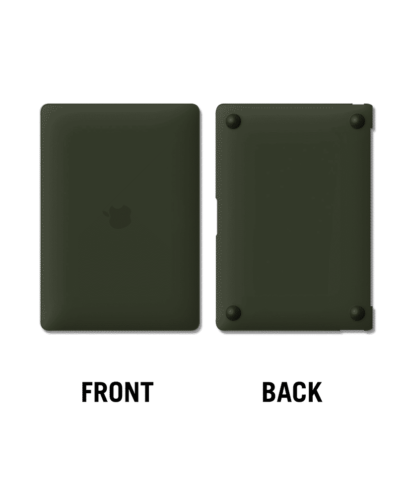Olive Green Frosted Hardshell Case for Macbook Air 13 2020 Buy At