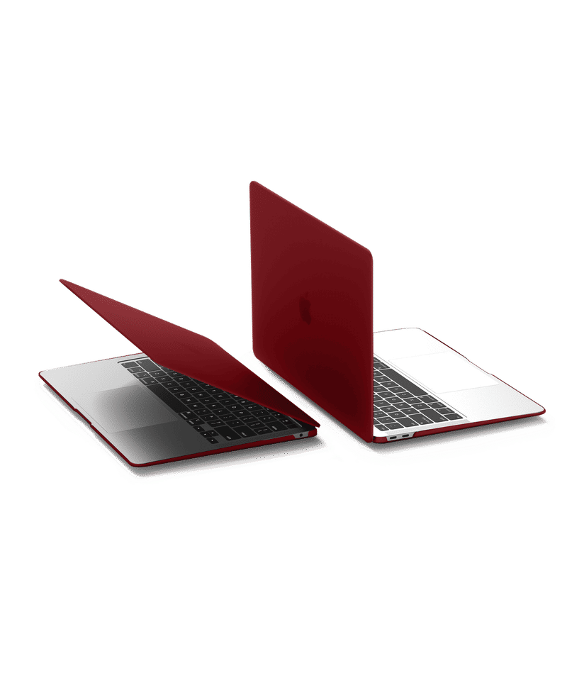 Red Frosted Hardshell Case for Macbook Pro 13 2020 Buy At DailyObjects